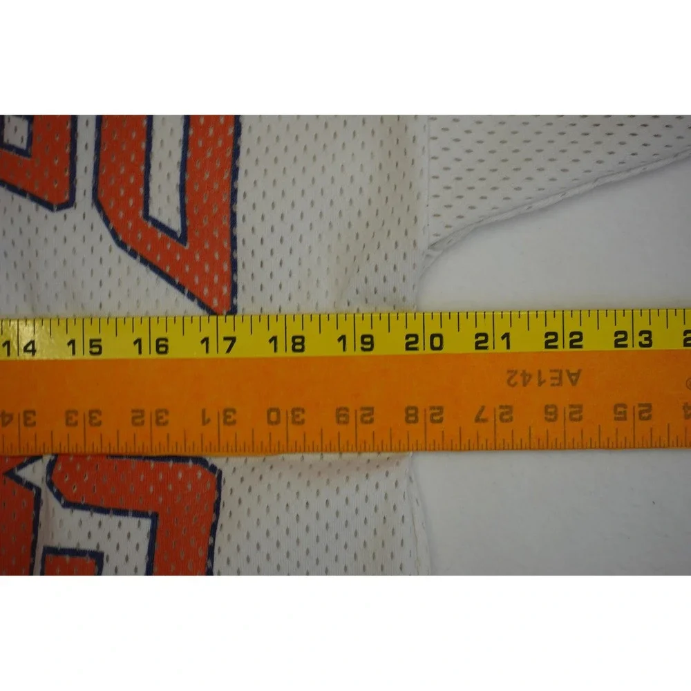 Vintage Chicago Bears Jersey Mens Large White Mesh NFL Football Logo 7 90s